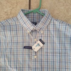 🏄 New Johnnie-O Plaid Button Down Men's Shirt